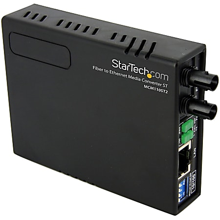 StarTech.com 10/100 Fiber to Ethernet Media Converter Multi