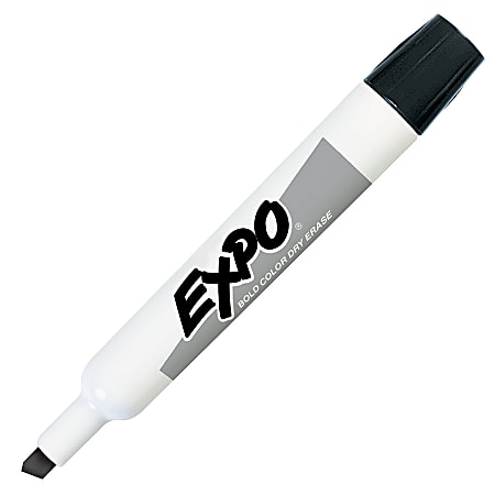 EXPO® Chisel-Tip Dry-Erase Marker, Black