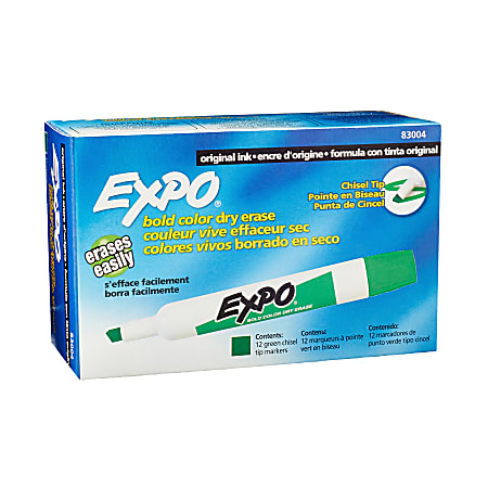 EXPO® Chisel-Tip Dry-Erase Marker, Green