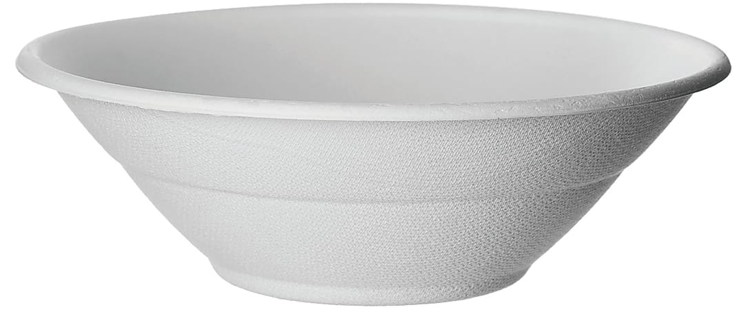 Eco-Products Sugarcane Bowls, 32 Oz, White, Pack Of 400 Bowls