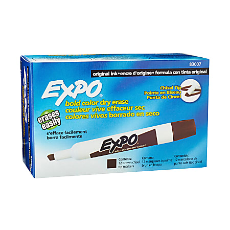 EXPO® Chisel-Tip Dry-Erase Marker, Brown