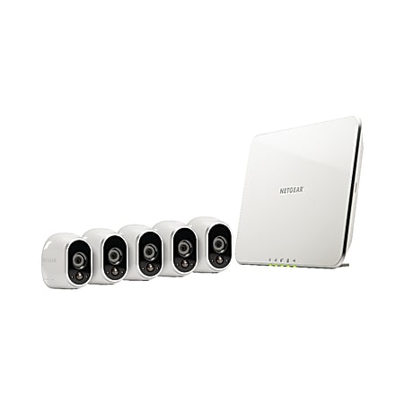 Arlo Smart Security System with 5 Arlo Cameras, VMS3530