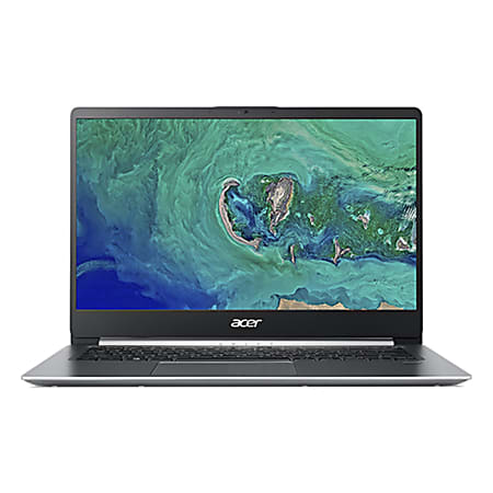 Acer® Swift 1 Refurbished Laptop, 14" Screen, Intel® Pentium® Silver, 4GB Memory, 64GB Flash Storage, Windows® 10 S