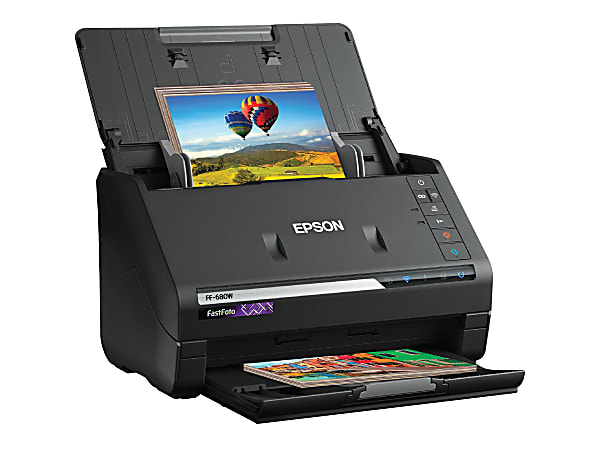 Epson FastFoto FF 680W High Speed Wireless Desktop Photo Scanner