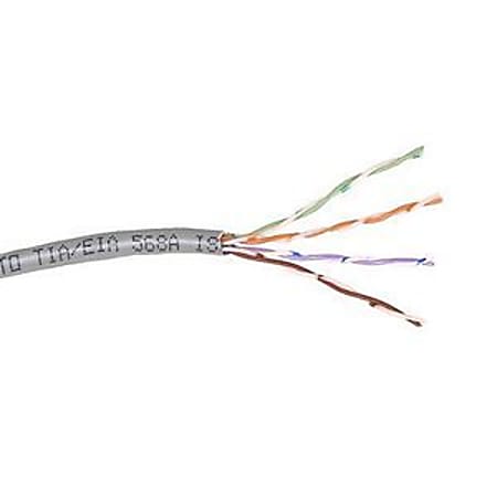 Belkin Cat5e Bulk Cable - 1000ft - Gray