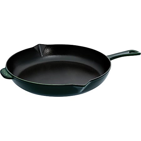 Staub Cookware - Dishwasher Safe - Oven Safe - 12" Frying Pan - Cast Iron Body