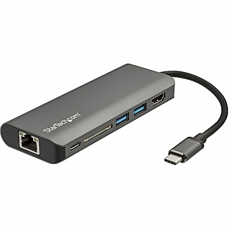 Plugable USB C to HDMI Multiport Adapter, Driverless 3-in-1 USB C Hub with  4K HDMI Output, USB 3.0 and USB-C Charging Port, Compatible with MacBook