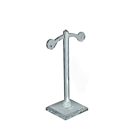 Azar Displays Earring Trees, 5" x 2", Clear, Pack Of 10 Trees