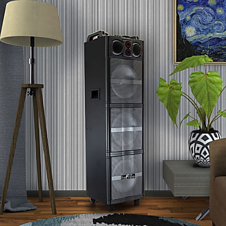 Befree sound dual 10 inch subwoofer bluetooth portable party speaker cheap