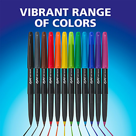 Expo Whiteboard Markers Ultra Fine Assorted 8 Pack - View #10
