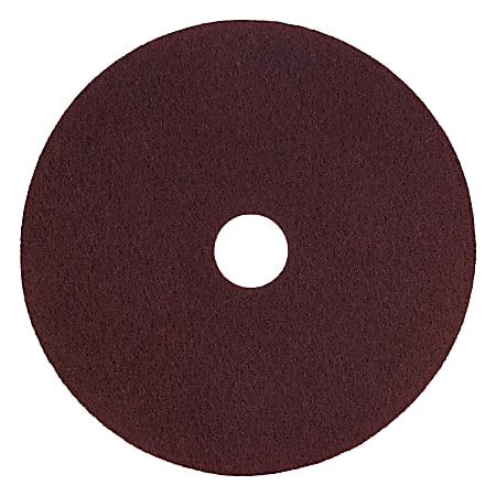 Scotch-Brite™ Surface Preparation Plus Pads, 17", Maroon, Pack Of 5 Pads