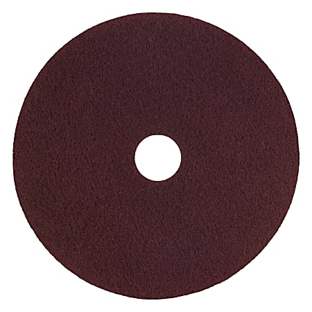 Scotch-Brite™ Surface Preparation Plus Pads, 20", Maroon, Pack Of 5 Pads