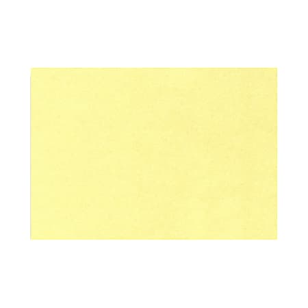 LUX Flat Cards, A6, 4 5/8" x 6 1/4", Lemonade Yellow, Pack Of 250