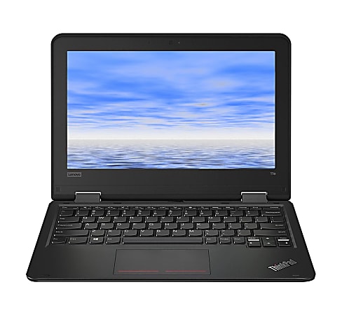 Lenovo® 11e G5 Refurbished Laptop, 11.6" Screen, Intel® Celeron N4100, 8GB Memory, 128GB Solid State Drive, Windows® 10 Pro