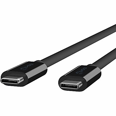 Belkin USB C to USB C Cable 3.1 USB C 10 Gbps Data Transfer 100 Watt 1  Meter 3.3ft Black 3.28 ft USB Data Transfer Cable for Smartphone MacBook  Chromebook Tablet First