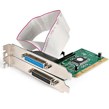 StarTech.com 2 Port PCI Parallel Adapter Card - EPP/ECP