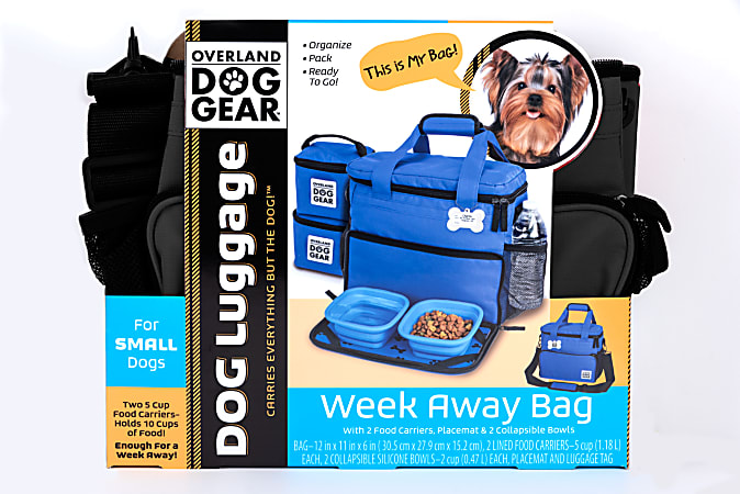 Overland dog gear deals week away bag