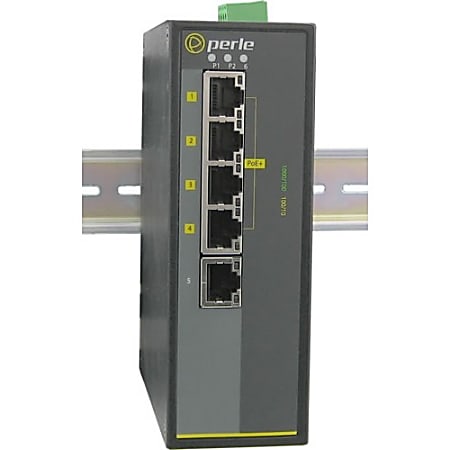 Perle IDS-105GPP-M2SC05-XT - Industrial Ethernet Switch with Power Over Ethernet - 6 Ports - 10/100/1000Bas - 07011970