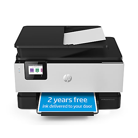 opdagelse romanforfatter Europa HP OfficeJet Pro Premier Wireless All in One Printer with 2 years of  Instant Ink included 1KR54A - Office Depot