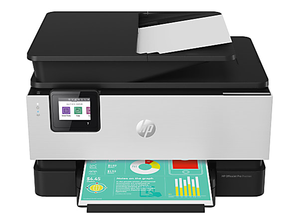HP OfficeJet Pro Premier Wireless All in One Printer with 2 years of  Instant Ink included 1KR54A - Office Depot