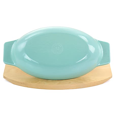 Martha Stewart Cast Iron Casserole Trivet Set - Thumbnail 4