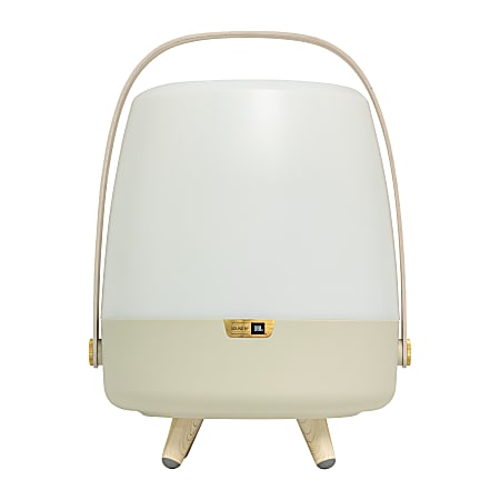 Kooduu Lite Up Play Cordless Indoor/Outdoor JBL Speaker Lamp, Sand