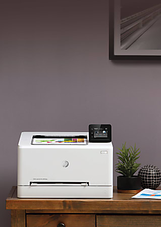 Hp color laser jet pro m255dw top