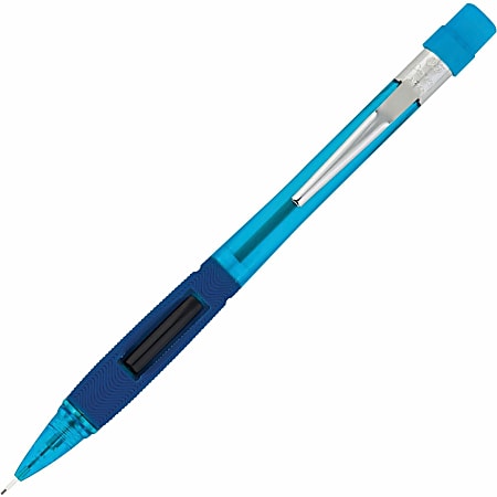 Pentel Quicker Clicker Mechanical Pencil 0.5 mm Transparent Blue
