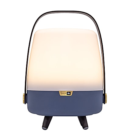 Kooduu Lite Up Play Mini Cordless Indoor/Outdoor JBL Speaker Lamp, Ocean