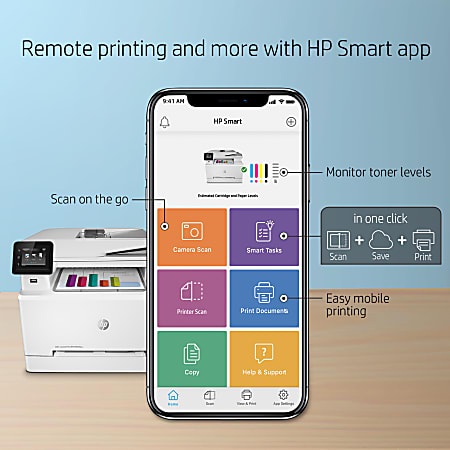 Shop HP Color LaserJet Pro MFP M283FDW Printers