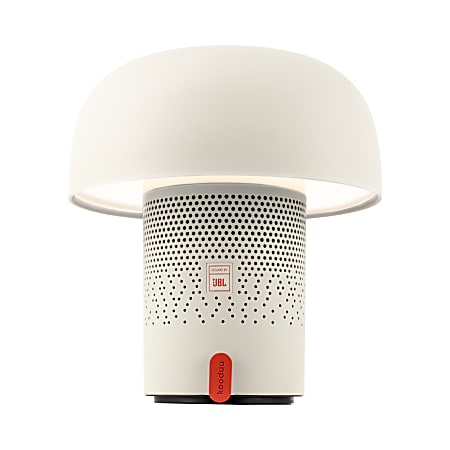 Kooduu Sensa Play Cordless Indoor/Outdoor JBL Speaker Lamp, White
