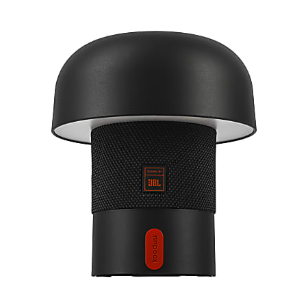 Kooduu Sensa Play Mini Cordless Indoor/Outdoor JBL Speaker Lamp, Black