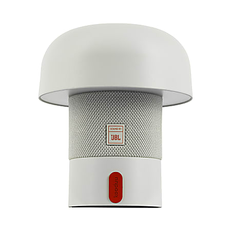 Kooduu Sensa Play Mini Cordless Indoor/Outdoor JBL Speaker Lamp, White