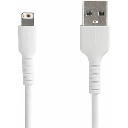StarTech.com 6.6' USB To Lightning Cable, White
