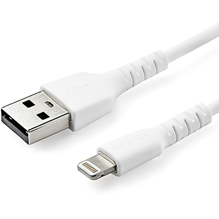 StarTech.com 3.3' USB To Lightning Cable, White