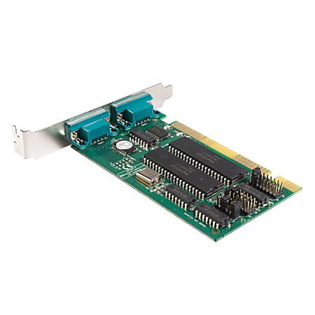 StarTech.com 2 Port ISA RS232 Serial Adapter Card with 16550 UART - Serial adapter - ISA - serial - 2 x 9-pin DB-9 Male RS-232 Serial