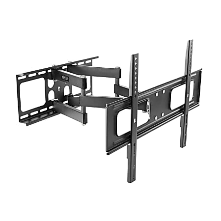 Tripp Lite Outdoor Full-Motion Steel TV Wall Mount For Flat Screen Displays Up To 80", 20-1/8”H x 26”W x 16-15/16”D, Black