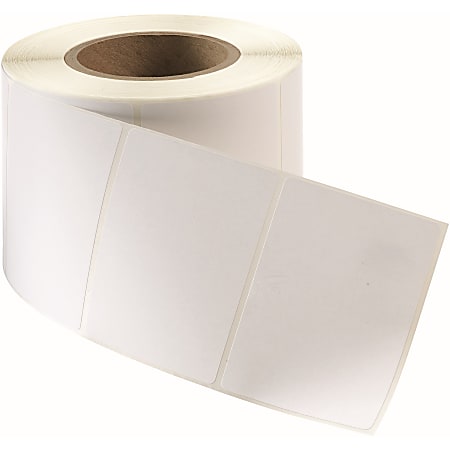 Avery® Direct Thermal Labels - Permanent Adhesive - 4" Width x 3" Length - Rectangle - Direct Thermal - White - Paper - 2 / Box