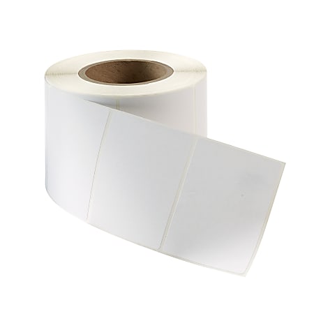Avery® Direct Thermal Labels - Permanent Adhesive - 4" Width x 3" Length - Rectangle - Direct Thermal - White - Paper - 2 / Box