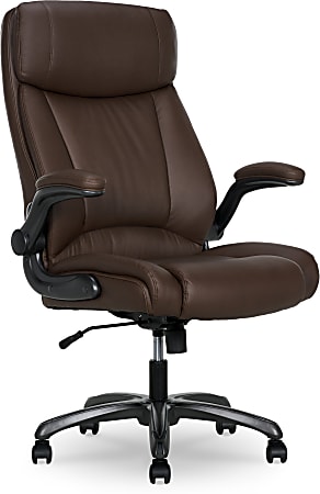 Serta Torrington Big Tall Office Chair with Flip Up Padded