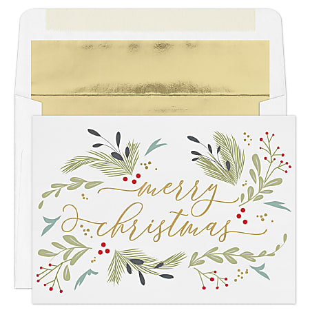 Custom Christmas & Holiday Cards, 5x7 Cardstock, Blank Envelope, Earth  Glistens