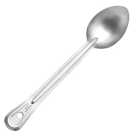 Hoffman Browne Stainless Steel Serving Spoons, Solid, 11", Silver, Set Of 120 Spoons