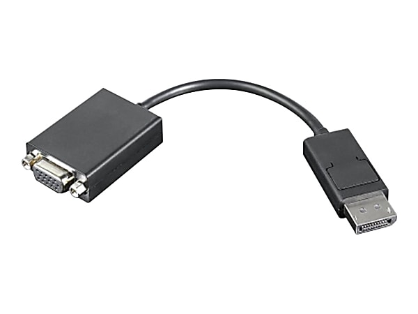 Lenovo 57Y4393 VGA Cable - DisplayPort Video - HD-15 VGA - 7.8"