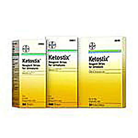 Bayer KETOSTIX® Reagent Strips, Box Of 50