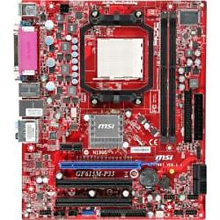 MSI GF615M-P33 Desktop Motherboard - NVIDIA - Socket AM3 PGA-941