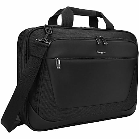 Targus&reg; CityLite Briefcase With 15.6" Laptop Pocket, Black