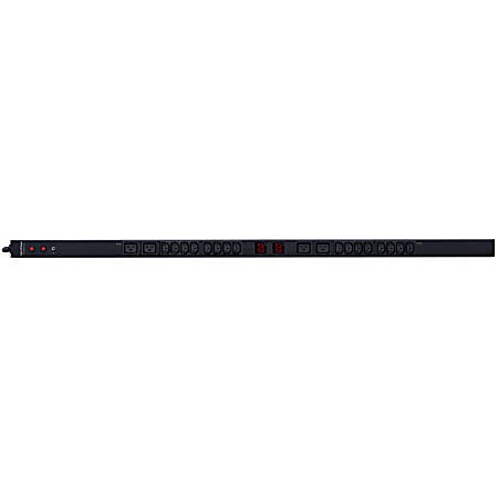 CyberPower PDU30MVHVT20F 200 - 230 VAC 30A Metered PDU - 20 Outlets, 10 ft, NEMA L6-30P, Vertical, 0U, Lifetime Warranty
