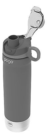 Pogo Insulated Stainless Steel Water Bottle 20 Oz Pink - Office Depot