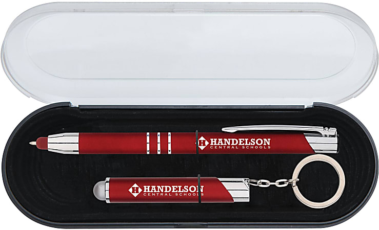 Custom Delane Safety Pro Stylus/Touch-Free Keychain Set
