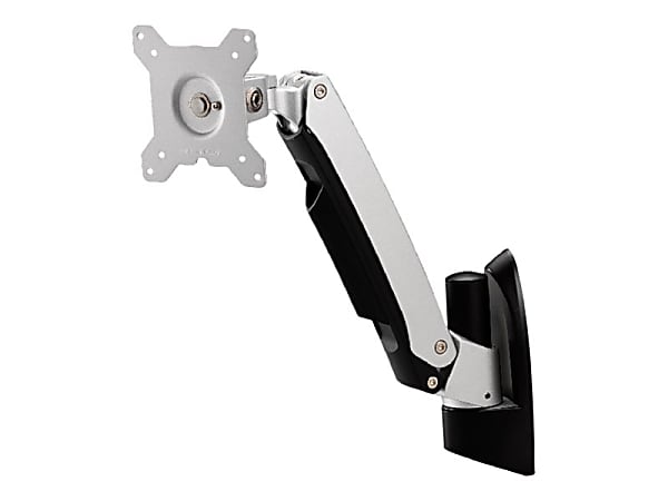 Amer AMR1AW - Bracket - adjustable arm - for monitor - plastic, steel, aluminum alloy - wall-mountable